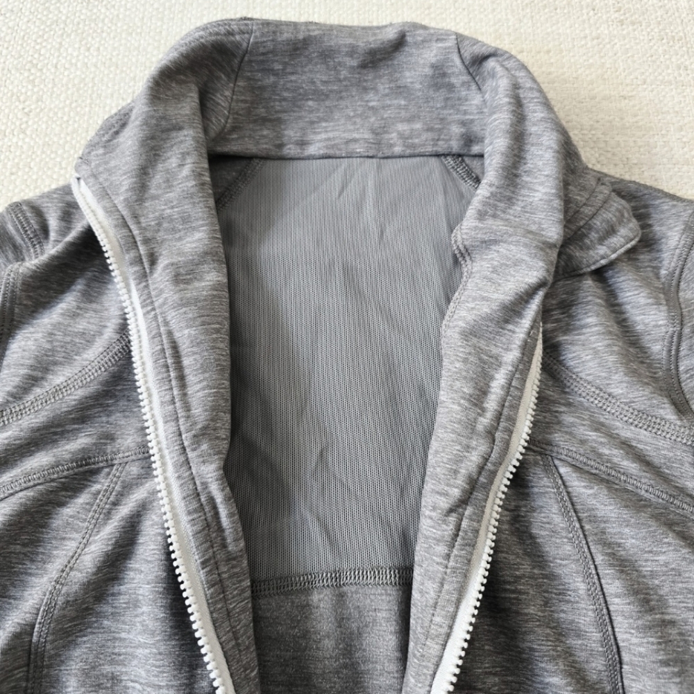 Lululemon Define Pullover Heathered Slate Gray (First Release) Half Zip Size 4 - Picture 13 of 16